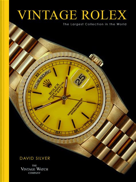 david silver vintage rolex|The Book of Rolex: Amazon.co.uk: Jens Hoy, Christian Frost.